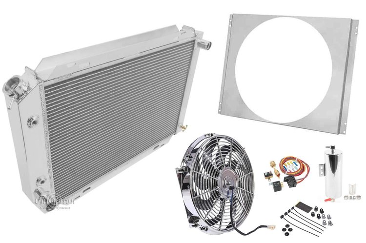 All-Aluminum Radiator System Kit 1979-1993 Ford Mustang