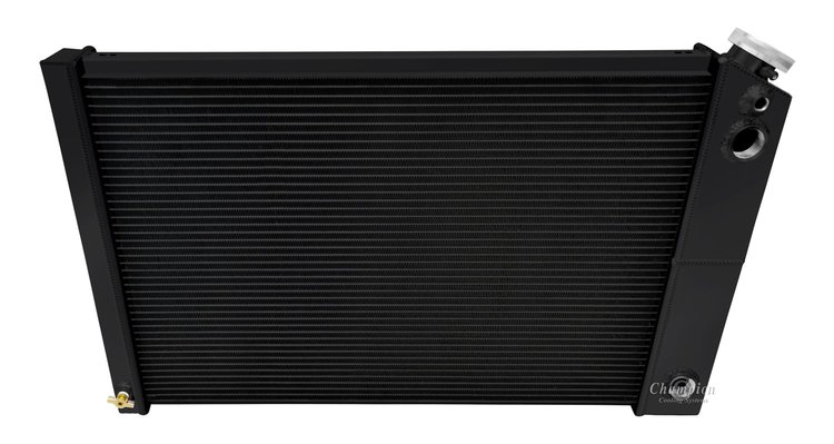 CC162DP-BLK LS Conversion/Dual Pass Radiator 1970-85 GM (26" Core, Black)