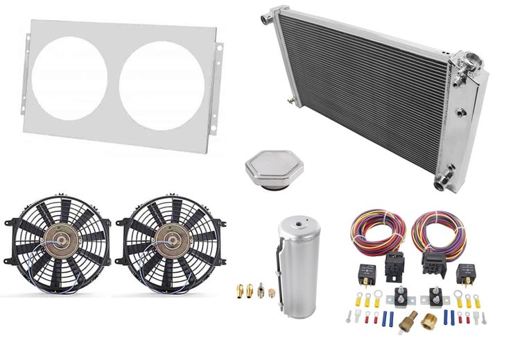 Aluminum Radiator System 1970-1985 GM