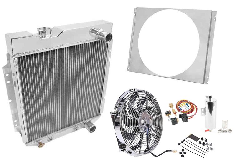 All-Aluminum Radiator System Kit 1960-1966 Ford