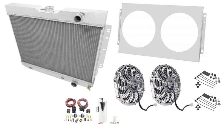 All-Aluminum Radiator System Kit 1960-1965 Chevy Bel Air/Impala