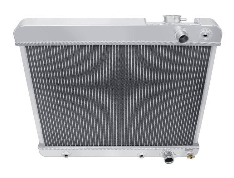 GM LS Conversion/Dual-Pass Radiator 1963-1966 GM C/K Pickup Truck, 1963-1966 GMC Suburban