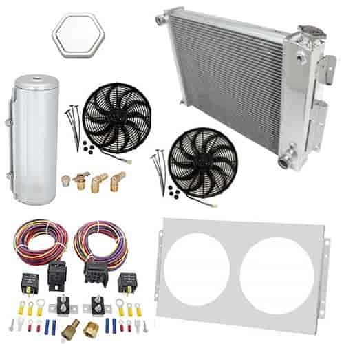 Aluminum Radiator System 1967-1969 Camaro/Firebird