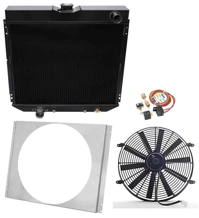 3-Row Aluminum Radiator Kit