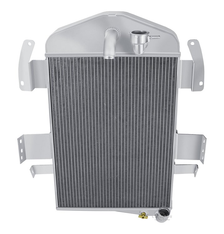 ALUM RAD 34 CHEVY 6CYL