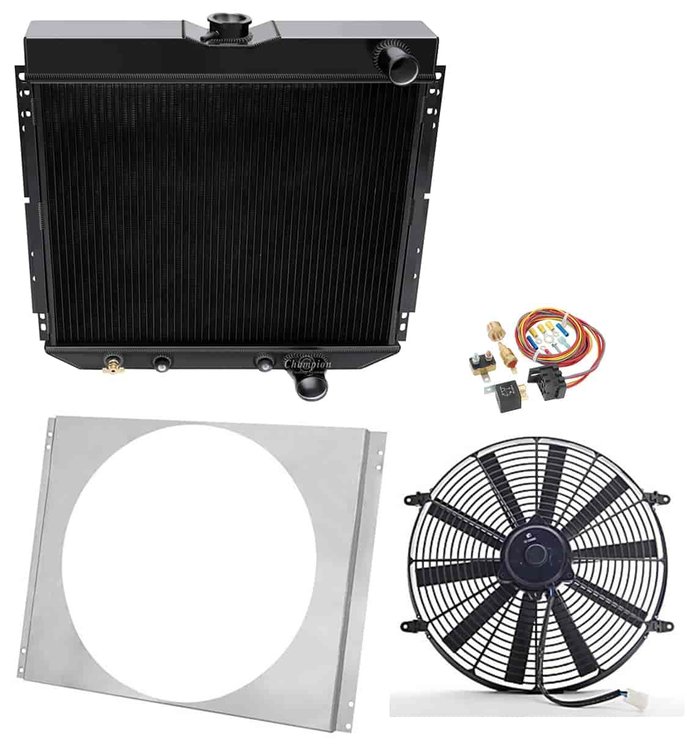 3-Row Aluminum Radiator Kit