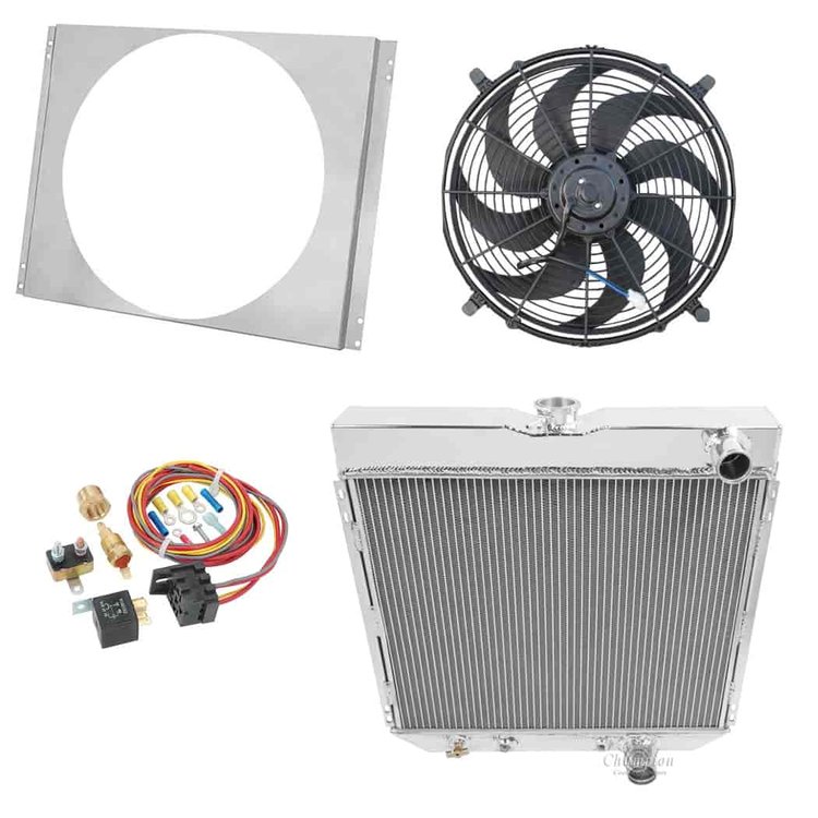Aluminum Radiator System Kit