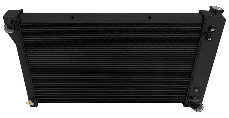 CC369-BLK All-Aluminum Radiator for Select 1967-1972 Chevrolet & GMC Trucks [Black]