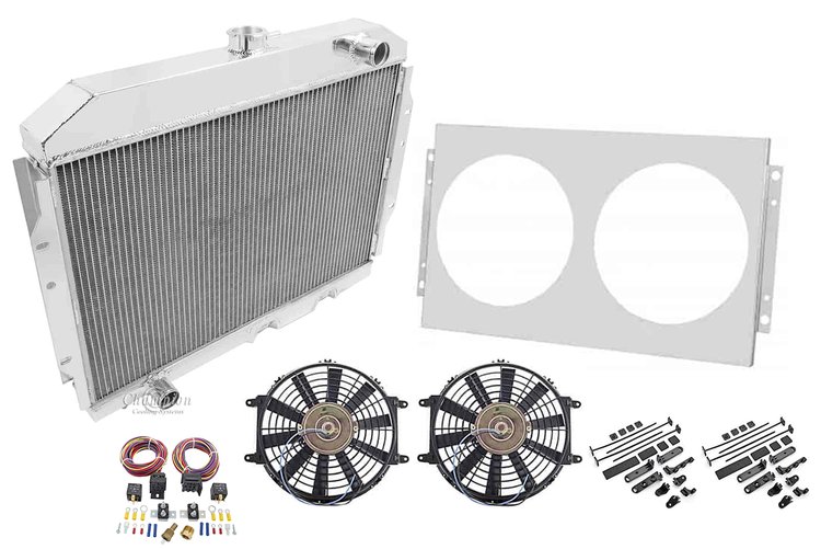 All-Aluminum Radiator System Kit 1958-1974 AMC Javelin, Rambler