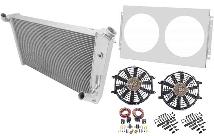 All-Aluminum Radiator System Kit 1973-1976 Chevrolet Corvette