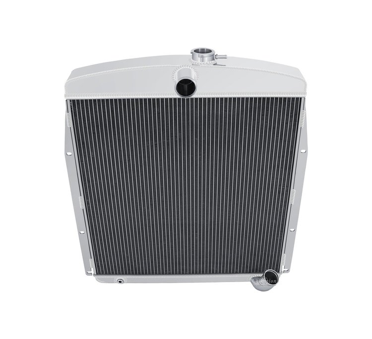 CC49B-PO All-Aluminum Radiator for Select 1949-1954 Pontiac Vehicles [3/4 in. Tubes]