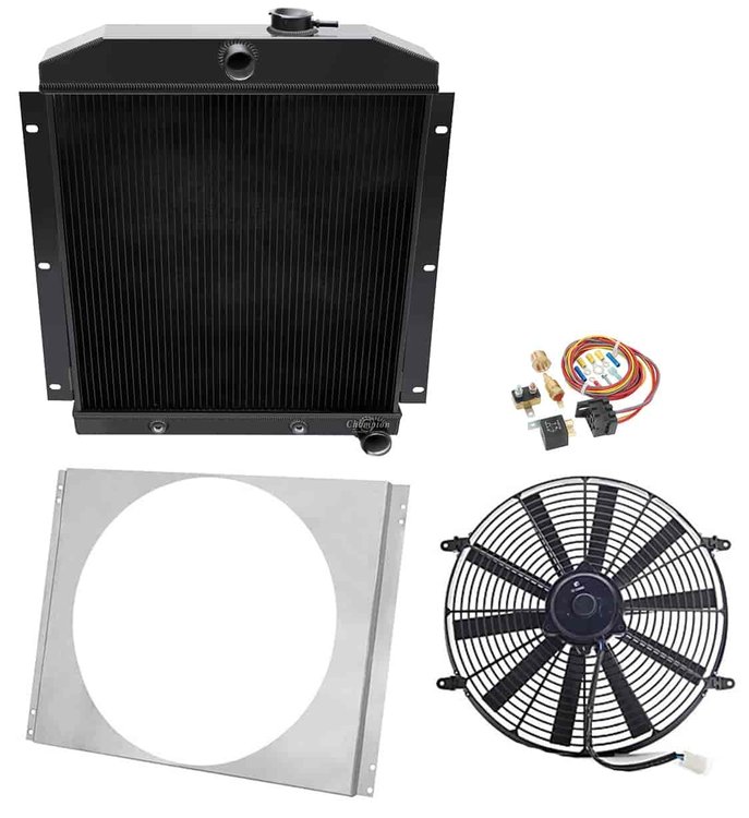 3-Row Aluminum Radiator Kit