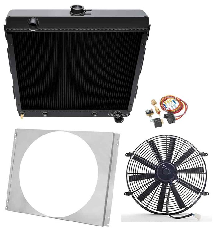 3-Row Aluminum Radiator Kit