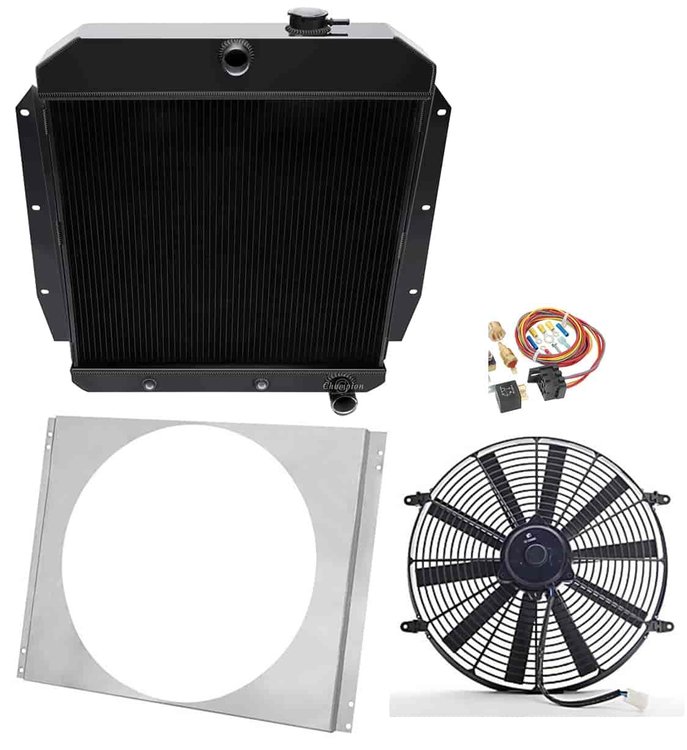 3-Row Aluminum Radiator Kit