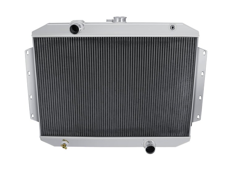 CC6168-6 All-Aluminum Radiator for Select 1961-1968 International Pickup Trucks w/ L6 Engine