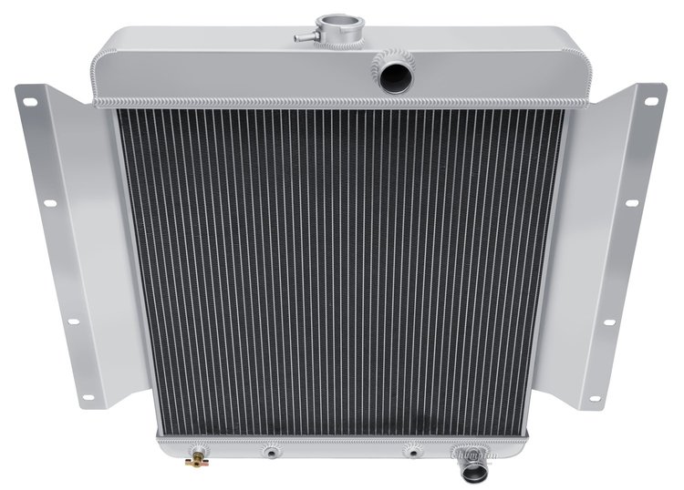 All-Aluminum Radiator 1961-1967 Dodge D100-Series 2.8/3.7L, 1968-1969 Dodge D100 Pickup Truck 3.7L