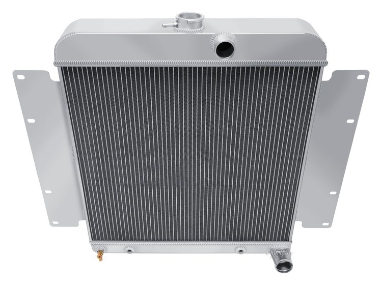 All-Aluminum Radiator 1970-1971 Dodge D100, D200, D300 Pickup 318 V8 (D Series Trucks)