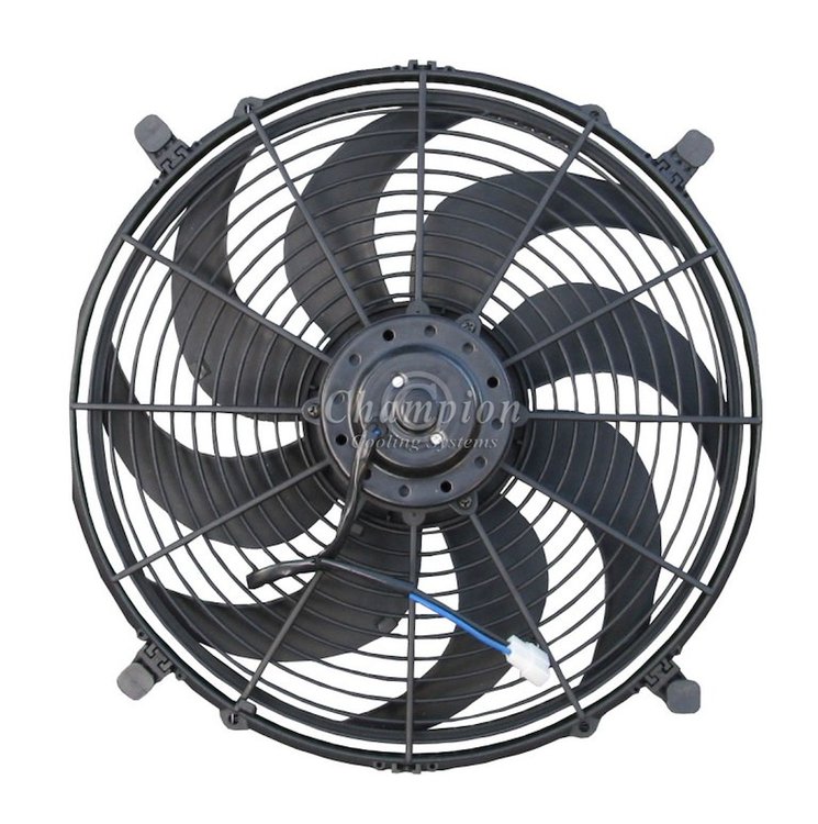 Swept-Blade 10" Electric Cooling Fan