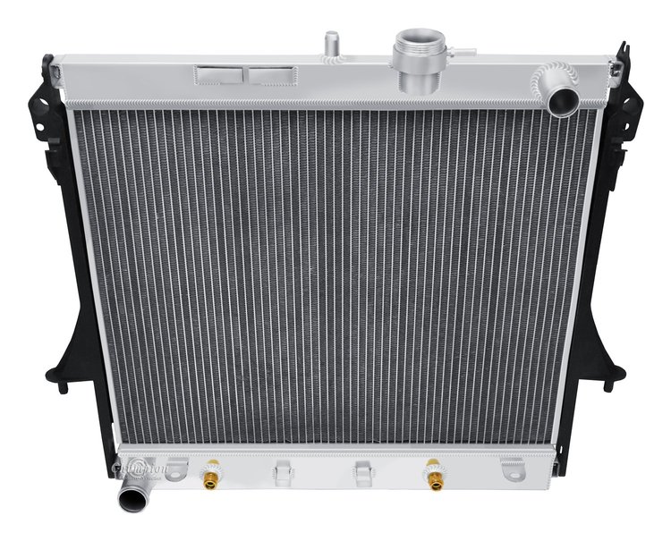 Replacement 1-Row Aluminum Radiator Fits Select 2006-2012 Chevy Colorado, GMC Canyon, Hummer H3/H3T V8 [Auto Transmission Only]