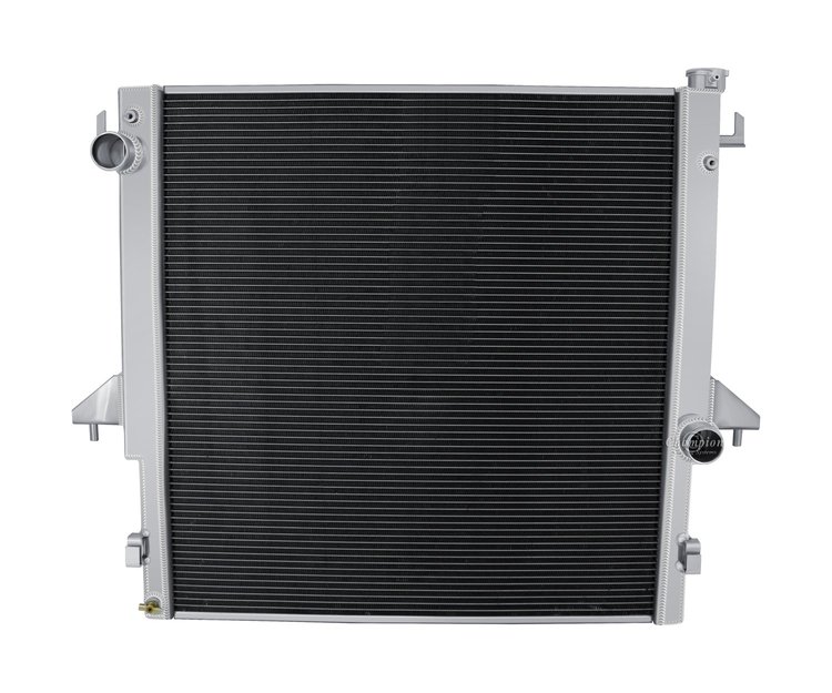 CR2711-2 All-Aluminum Radiator for 2003-2009 Dodge Ram 2500, 3500, 4000. 4500, 5500 w/ 5.9L-6.7L Diesel Engine