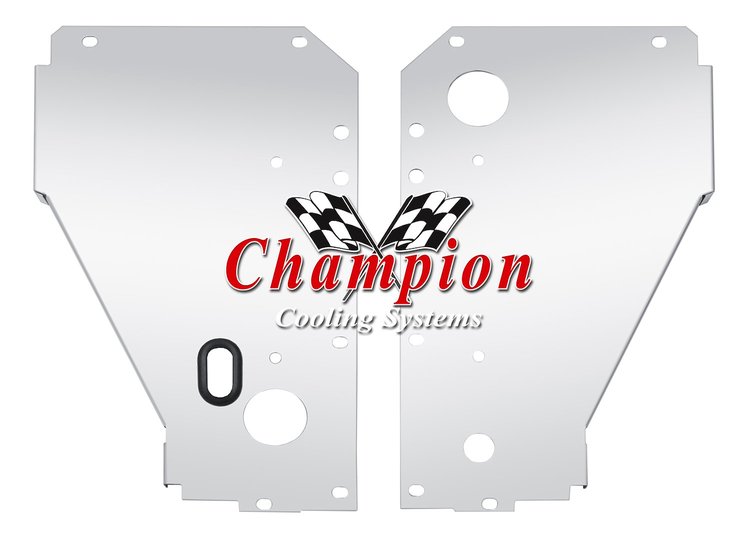 Custom Shop Radiator Module Mounting Panel Set