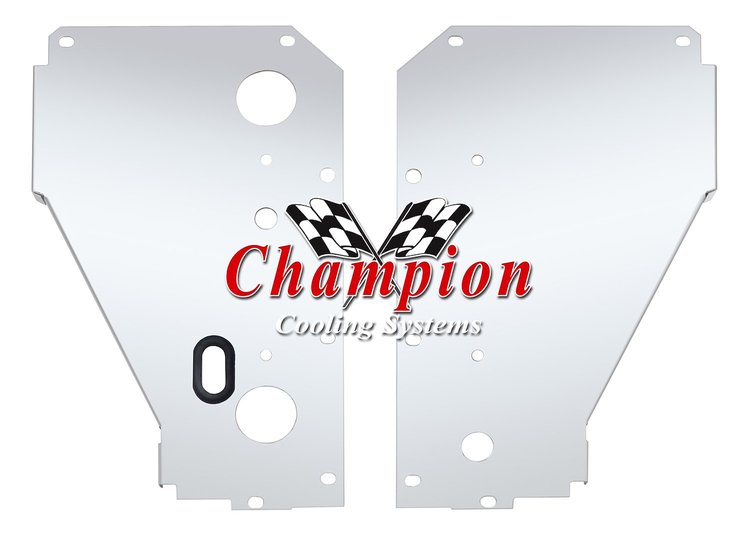 Custom Shop Radiator Module Mounting Panel Set
