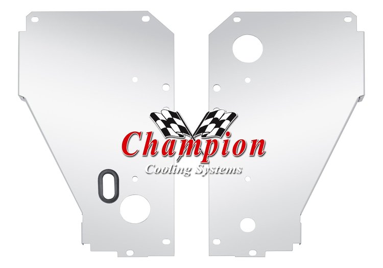 Custom Shop Radiator Module Mounting Panel Set