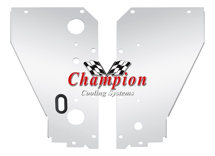 Custom Shop Radiator Module Mounting Panel Set