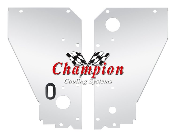 Custom Shop Radiator Module Mounting Panel Set