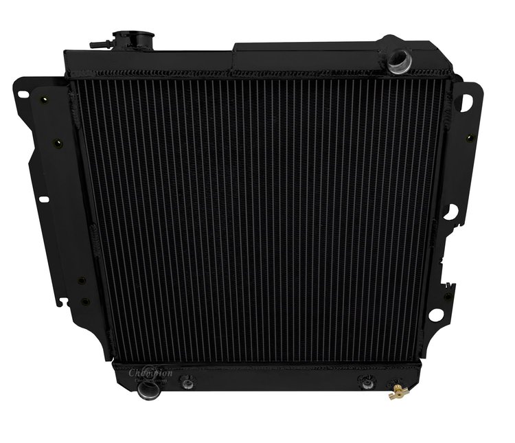 All-Aluminum Radiator for 1987-2006 Jeep Wrangler [Black]