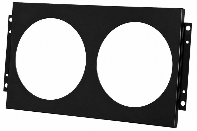 FS161-BLK Aluminum Fan Shroud for Select 1963-1990 GM Cars and Trucks [Black]