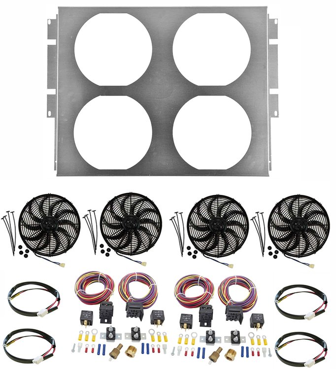 Aluminum Fan and Shroud for 2000-2006 Toyota Tundra