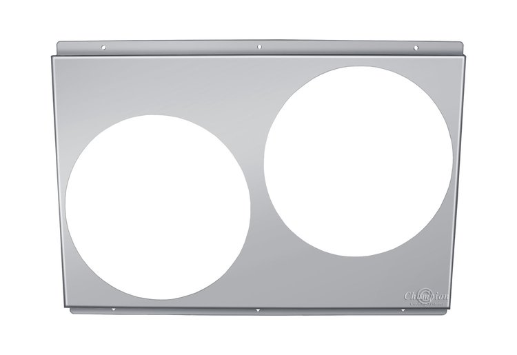 FS367-2X13 Aluminum Fan Shroud for CC367 Aluminum Radiator & (2) 13 in. Fans