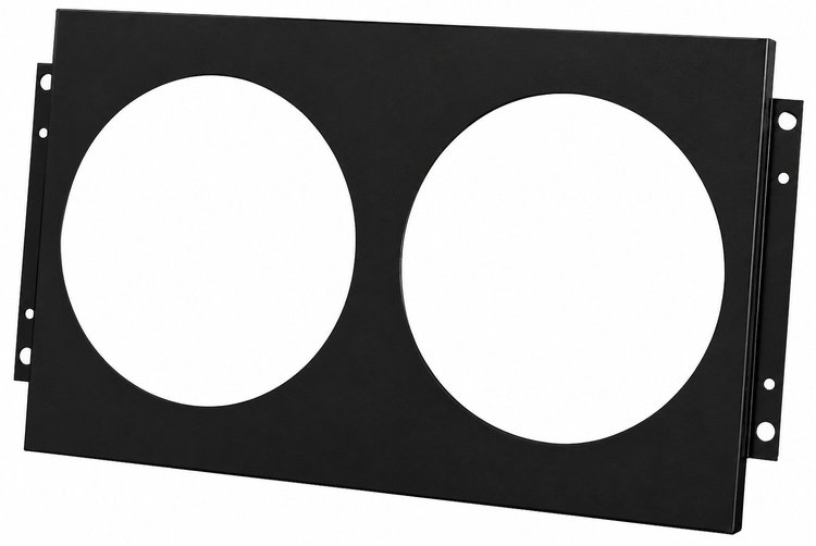 FS369-BLK Aluminum Fan Shroud for 1967-1972 Chevy/GMC Trucks, Blazer, Jimmy, Suburban [Black]