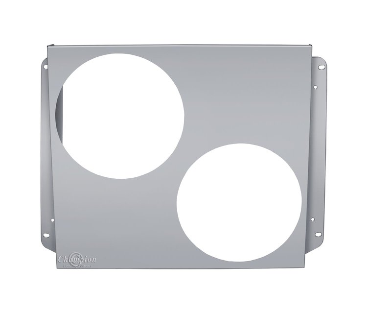 FS57BU-2X12 Aluminum Fan Shroud for 1957 Buick Special