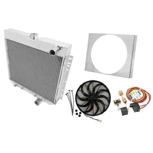 Aluminum Radiator System 1967-1970 Mustang & Cougar