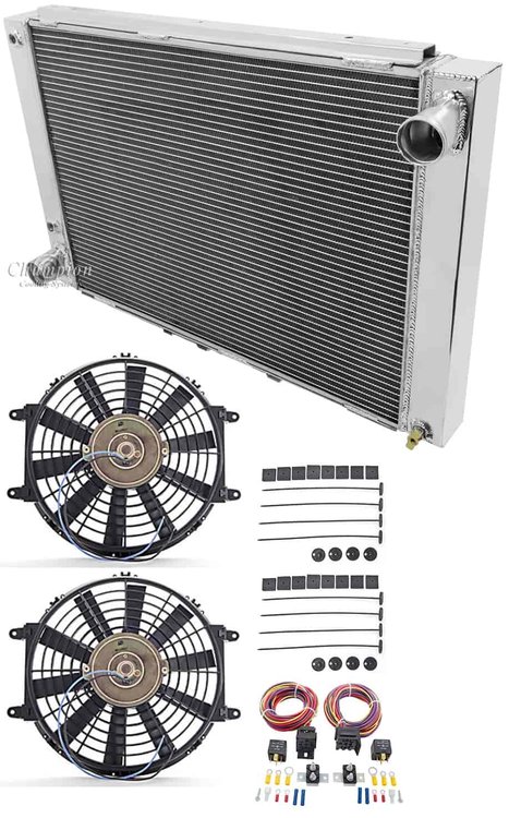 All-Aluminum Radiator Kit 1964-1966 Ford Thunderbird 6.4L/7.0L