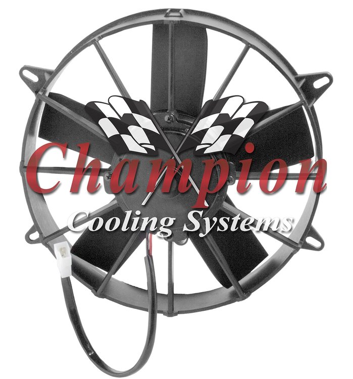 Paddle-Blade Electric Cooling Fan Size: 13"