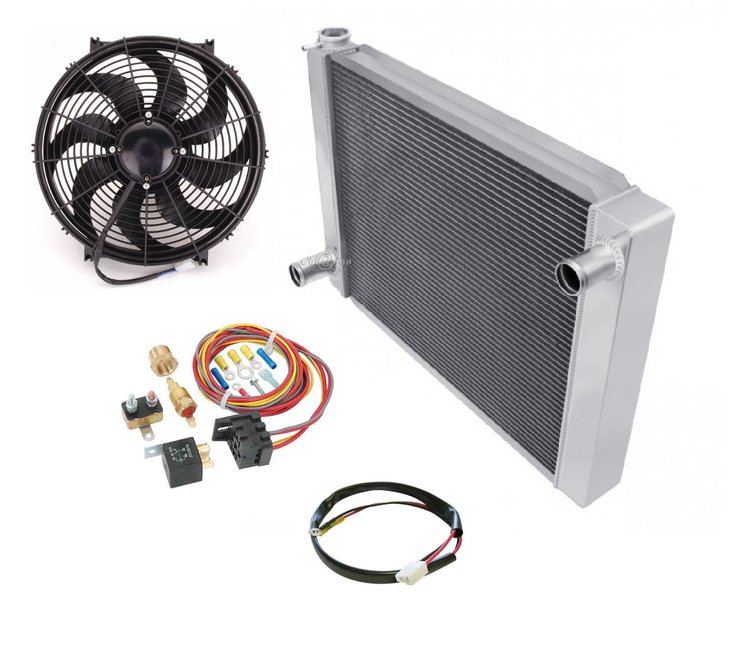 UN18FD Universal Radiator & Fan Kit [18 x 18 in. Single Pass]