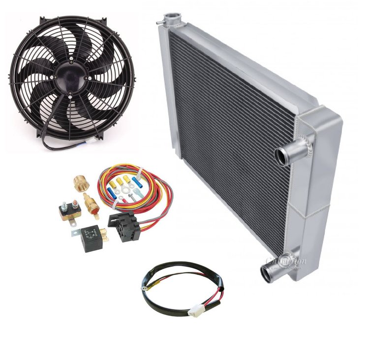 UN20DP Universal Radiator & Fan Kit [18 x 20 in. Double Pass]