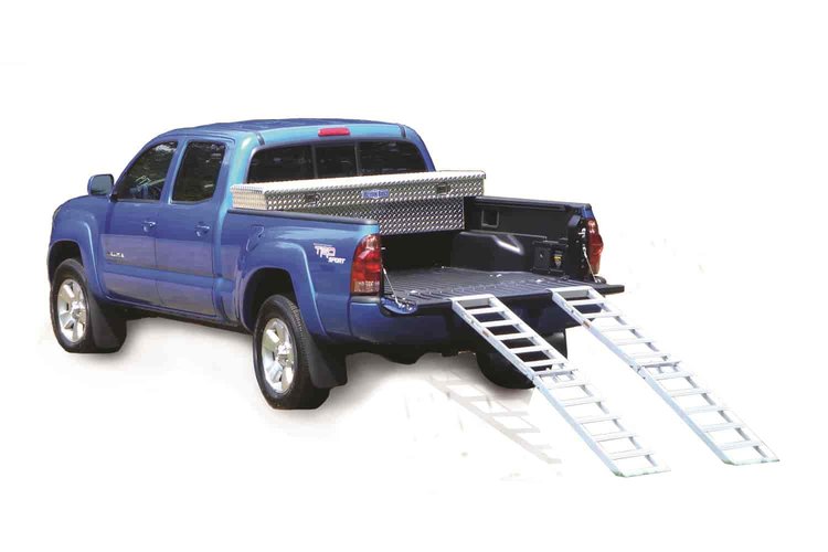 Aluminum Center Folding Straight Loading Ramp 500 lb - 51FR
