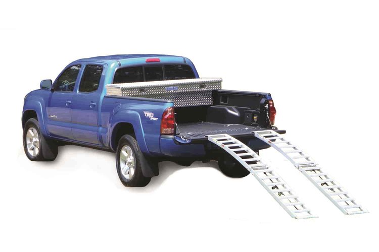 Aluminum Center Folding Arched Loading Ramps EA 750lb Each - 96 FR