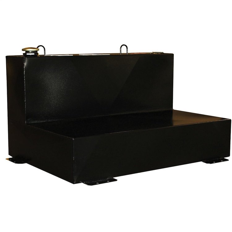 Black Steel Transfer Tank 75 Gallon L Tank shor
