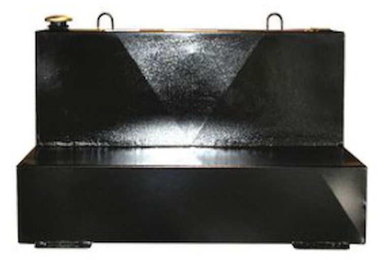 Steel Transfer Tank 75-Gallon - Gloss Black Powder-Coat Finish