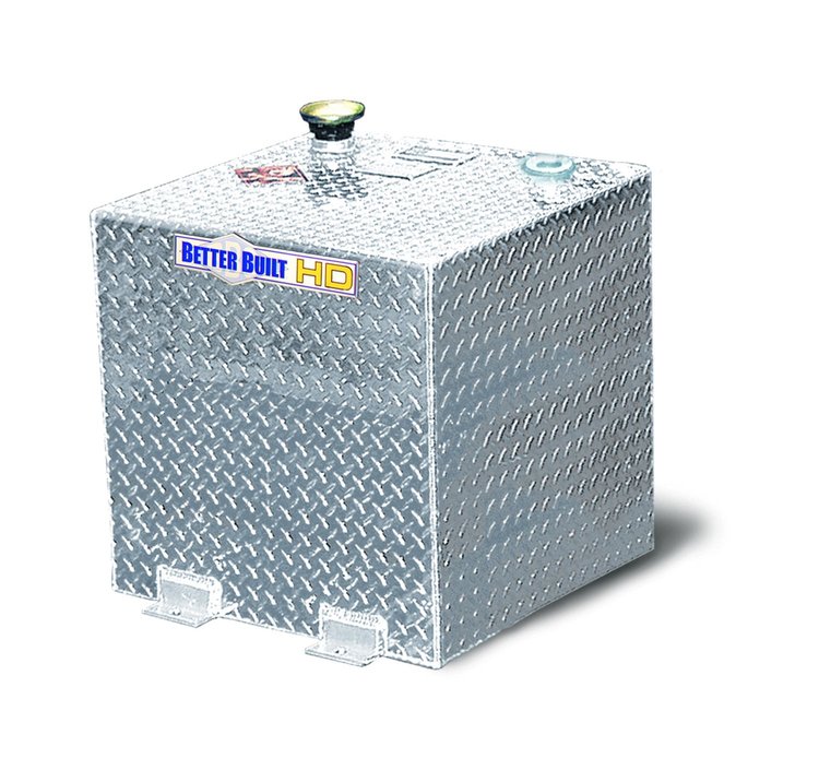 Aluminum Transfer Tank 50 Gallon Square