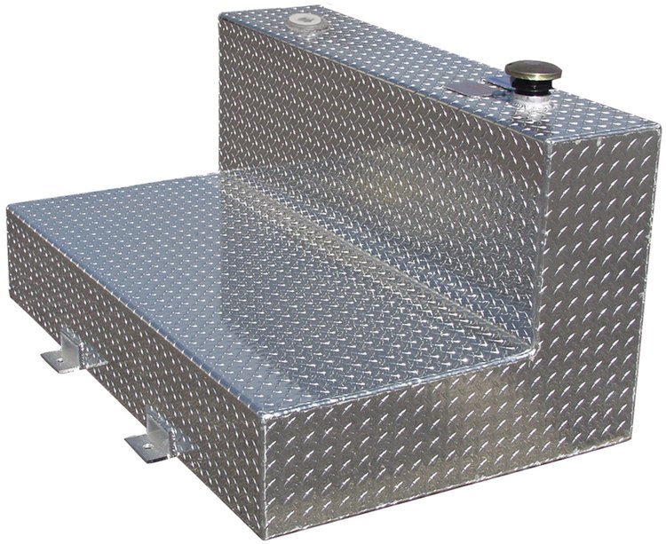 Aluminum Transfer Tank 75 Gallon L Tank shor
