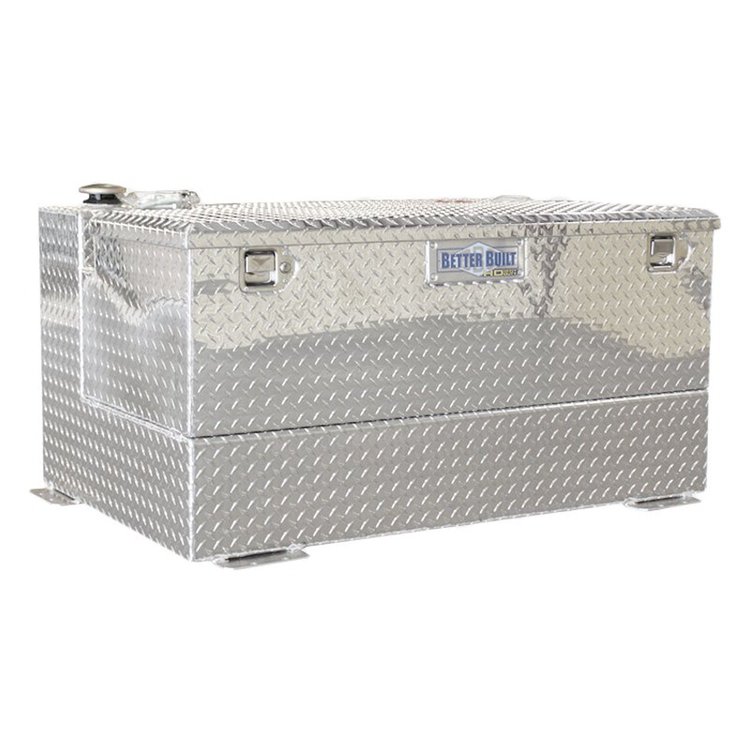 Aluminum Transfer Tank Combo, 75-Gallon [Brite Finish]