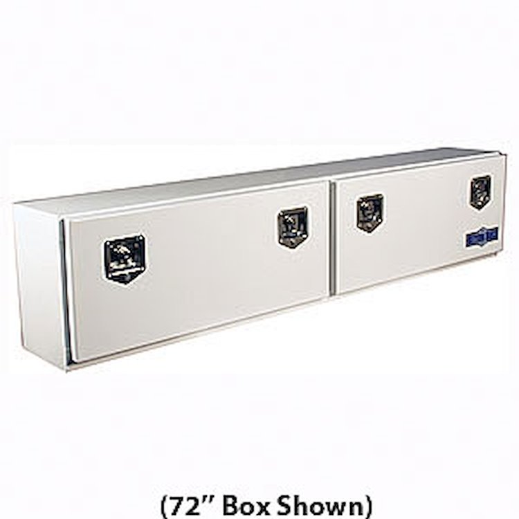 Top Mount Box White Powder Coated Steel