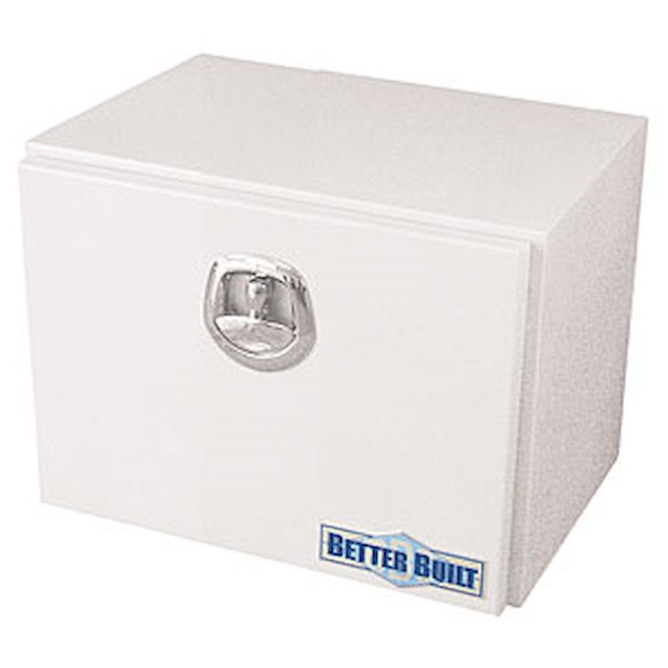 Under Body Mount Box White Powder Coated Steel