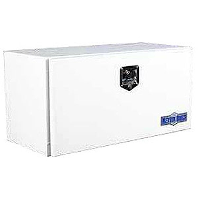 Under Body Mount Box White Powder Coated Steel